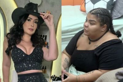 Imagem Vanessa Carvalho e Flora Cruz em A Fazenda 16 - Foto: RecordTV